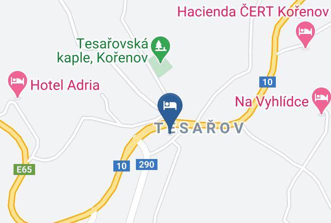 Jablonec Nad Nisou - Penzion Pod Kaplickou Maps