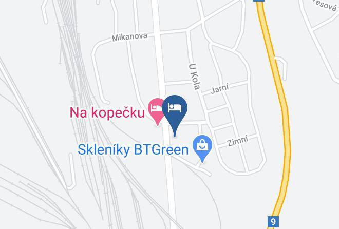 Ceska Lipa - Penzion Pod Kopeckem Maps