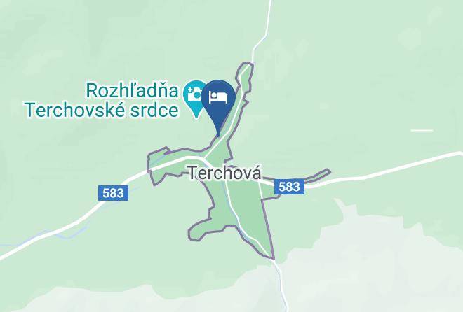 Terchova - Penzion Pod Oblazom Maps