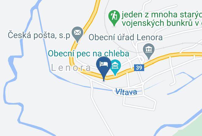 Prachatice - Penzion Pod Peci Maps