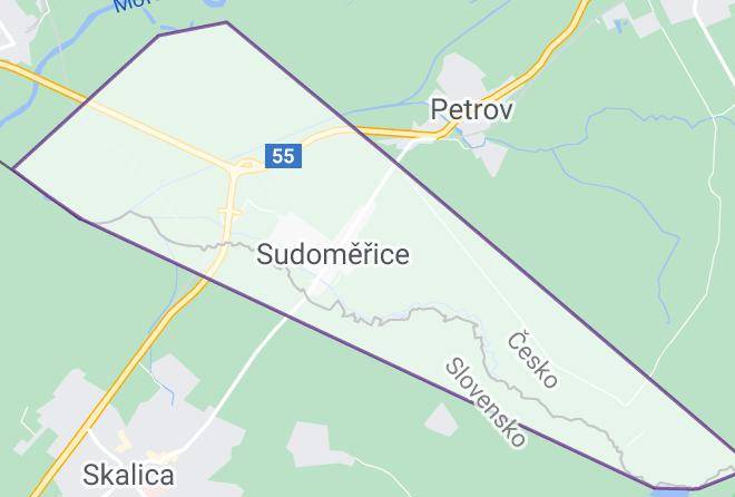 Hodonin - Penzion Pod Vapenkami Maps
