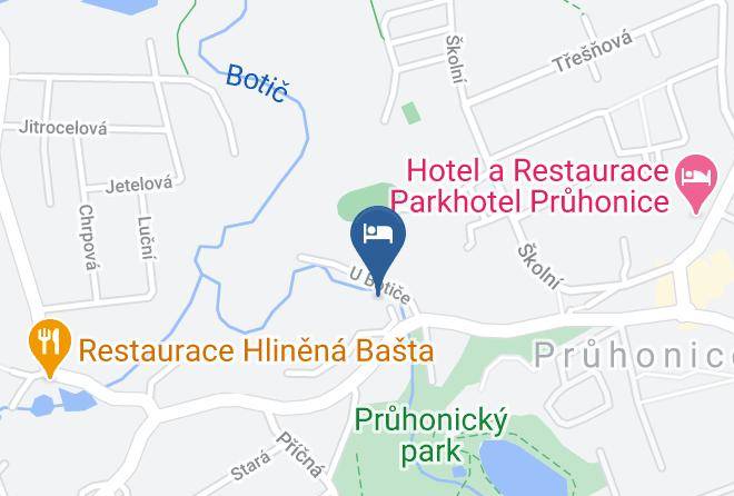 Prague West - Penzion Pod Zamkem Maps