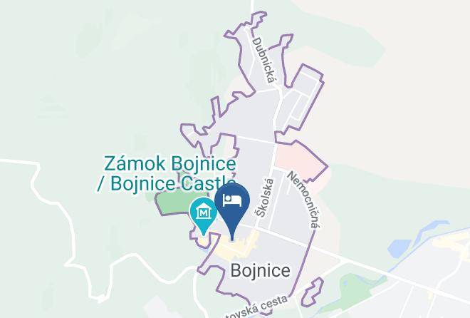 Prievidza - Penzion Pod Zamkom Maps