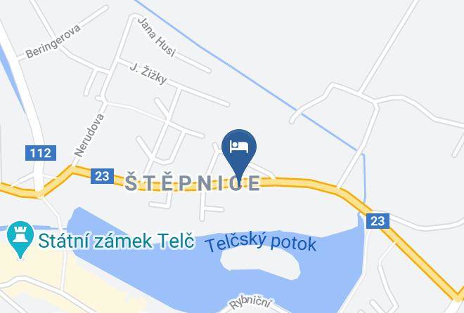 Jihlava - Penzion Podolska Maps