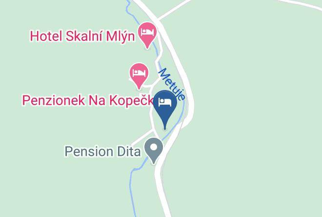 Nachod - Penzion Podskali Maps