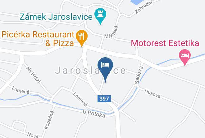 Znojmo - Penzion Podzamci Maps