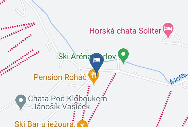 Bruntal - Penzion Pohadka Maps