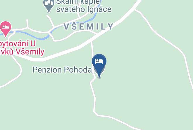 Decin - Penzion Pohoda Maps