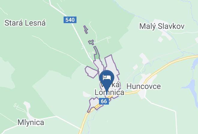Kezmarok - Penzion Pohoda Maps