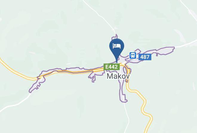 Cadca - Penzion Polana Maps