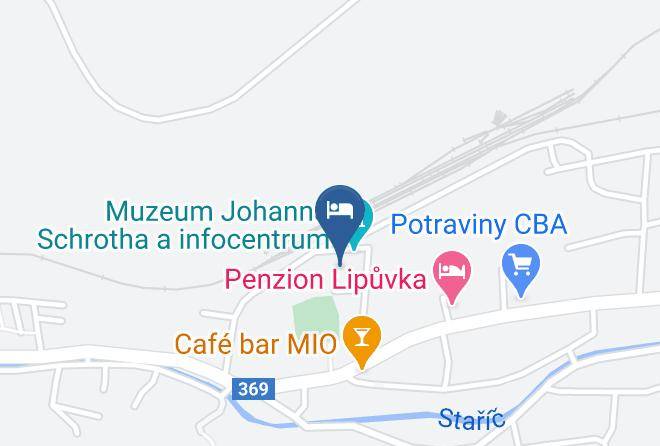 Jesenik - Penzion Pomnenka Maps