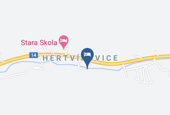 Trutnov - Penzion Potoci Maps