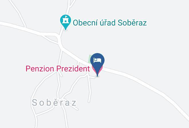 Jicin - Penzion Prezident Maps