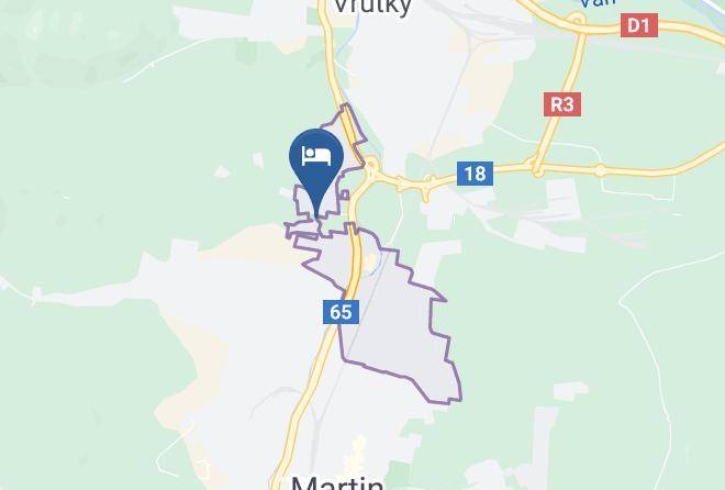 Martin - Penzion Pri Kastieli Maps