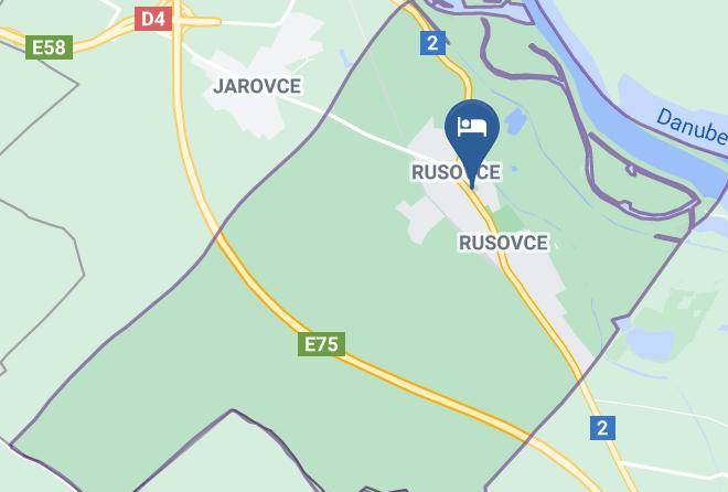 Rusovce - Penzion Pri Kastieli Maps