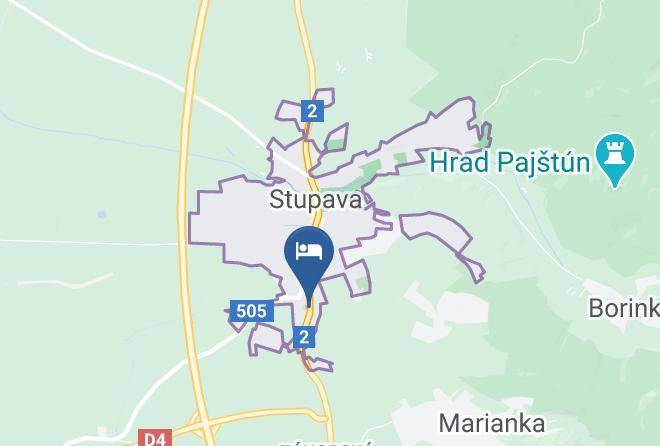 Malacky - Penzion Privat Maps