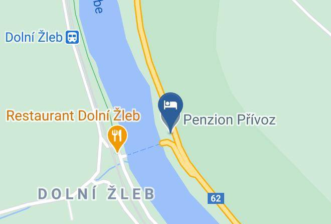 Decin - Penzion Privoz Maps