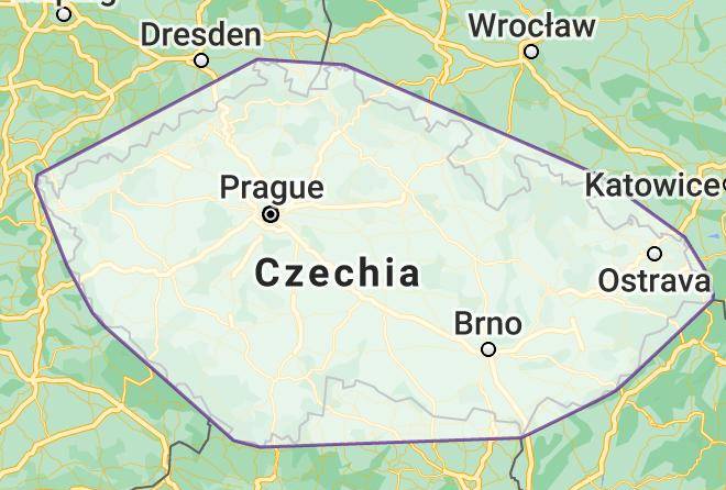 Havlickuv Brod - Penzion Quattro Maps