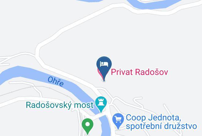 Carlsbad - Penzion Radosov Maps