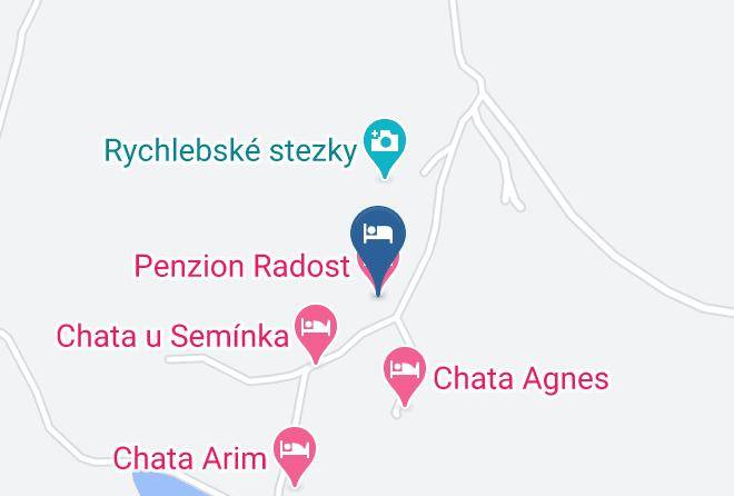 Jesenik - Penzion Radost Maps
