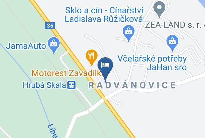 Semily - Penzion Radvan Maps
