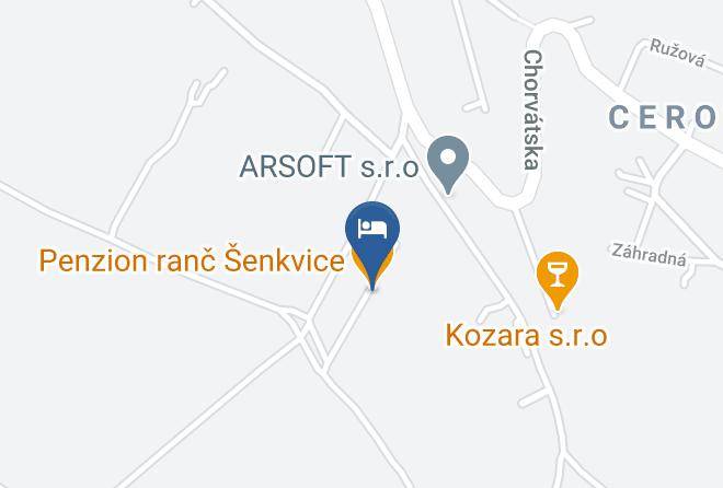 Pezinok - Penzion Ranc Senkvice Maps