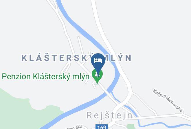 Klatovy - Penzion Rejstejn Maps