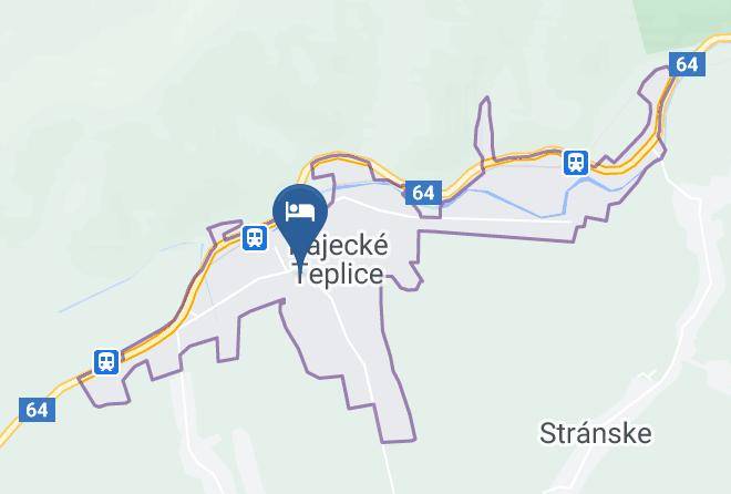 Rajecke Teplice - Penzion Relish Maps
