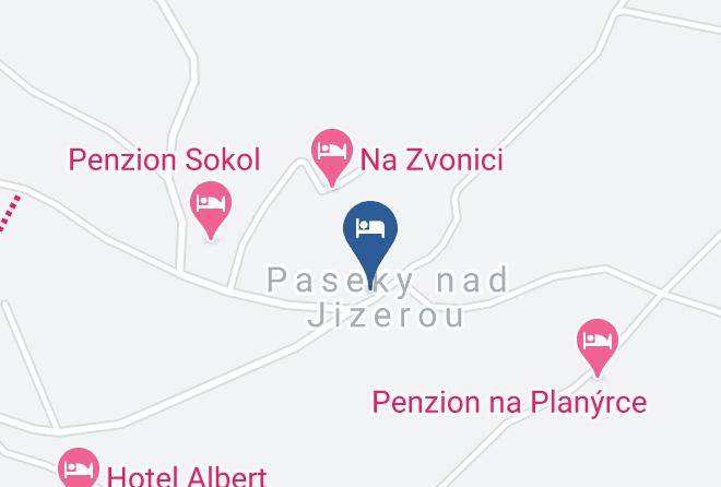 Semily - Penzion Restaurace Na Budarce Maps