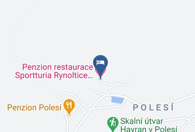 Rynoltice - Penzion Restaurace Sportturia Rynoltice Polesi Maps