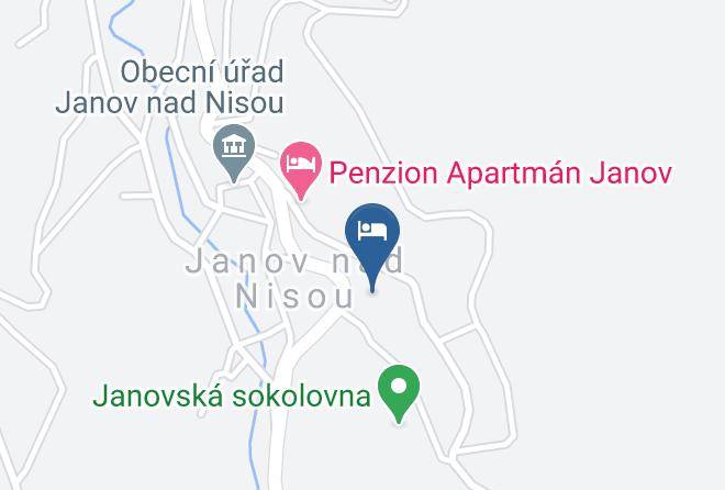 Jablonec Nad Nisou - Penzion Restaurace V Zatacce Maps