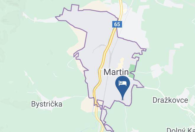 Martin - Penzion & Restauracia Ladoven Maps