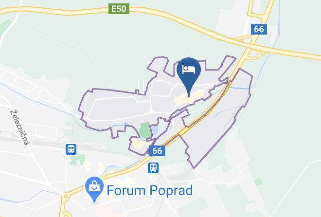 Poprad - Penzion Restaurant Atrium Maps