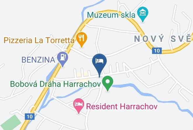 Semily - Penzion Restaurant U Paseku Maps