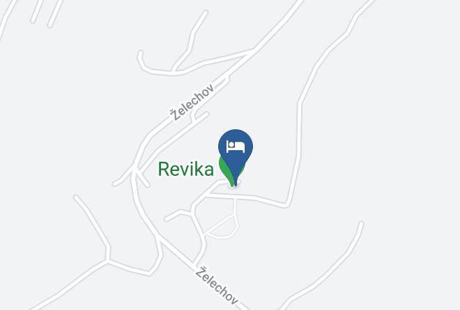 Vizovice - Penzion Revika Maps