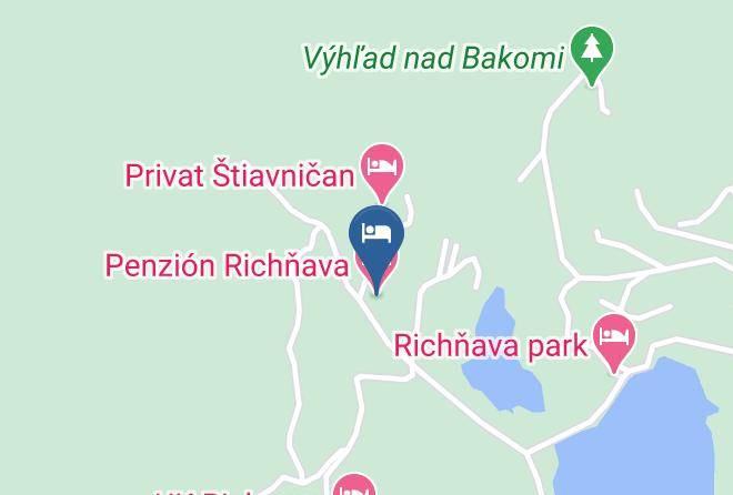 Banska Stiavnica - Penzion Richnava Maps