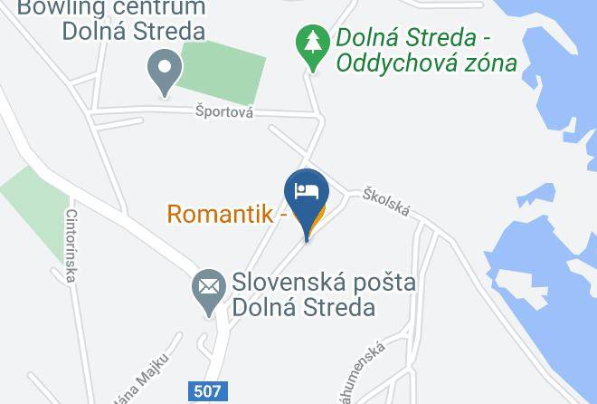 Galanta - Penzion Romantik Maps