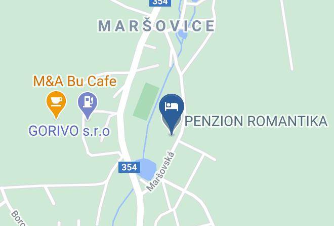 Zdar Nad Sazavou - Penzion Romantika Maps