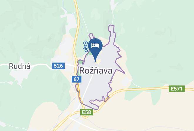 Roznava - Penzion Rosenau Maps