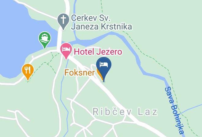 Bohinjska Bistrica - Penzion Rozic D O O Bohinjsko Jezero Maps