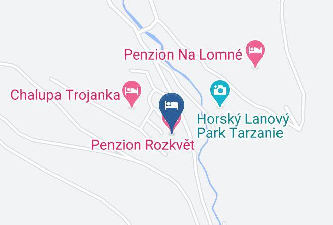Novy Jicin - Penzion Rozkvet Maps
