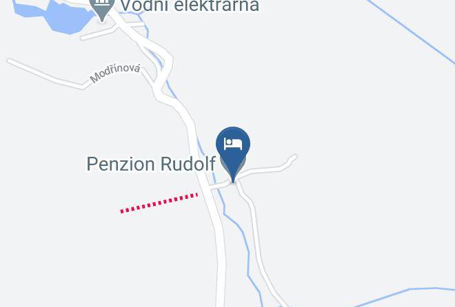 Liberec - Penzion Rudolf Maps