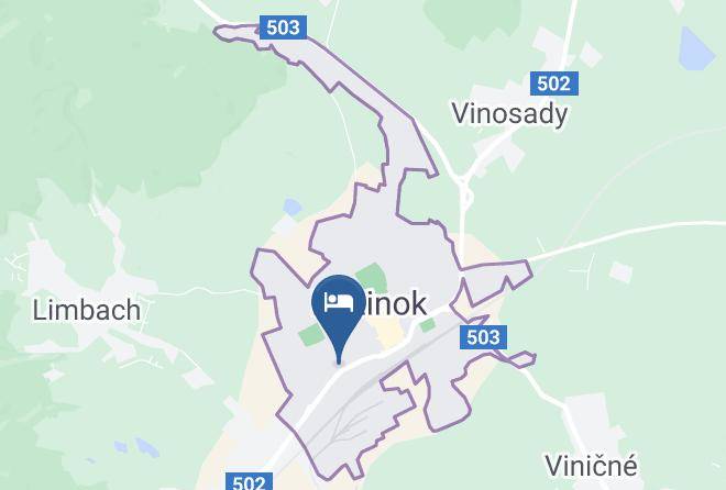 Pezinok - Penzion Rustica Maps
