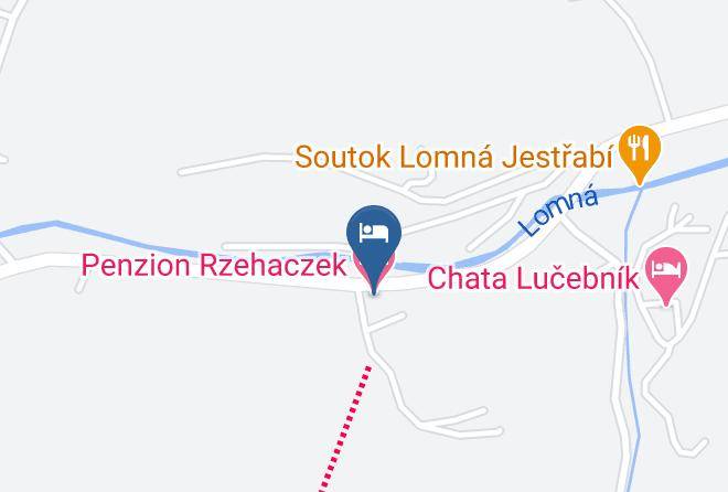 Frydek Mistek - Penzion Rzehaczek Maps
