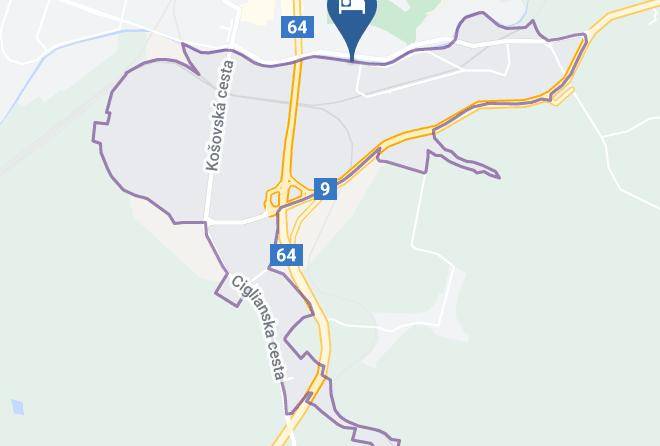 Prievidza - Penzion Sabbia Maps