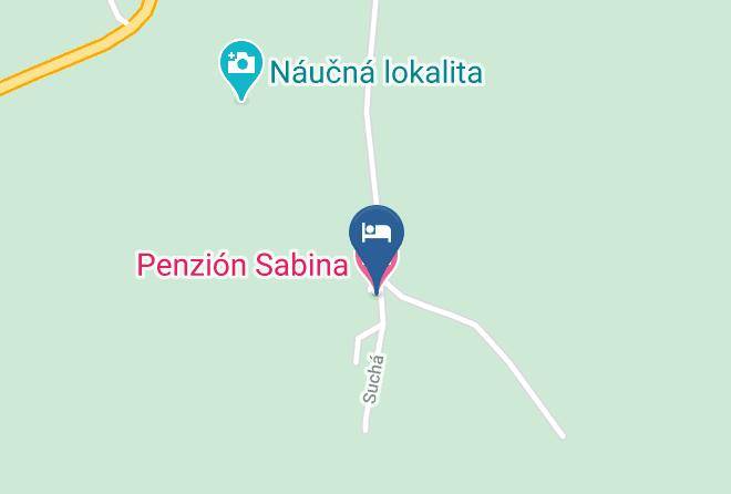 Poprad - Penzion Sabina Maps