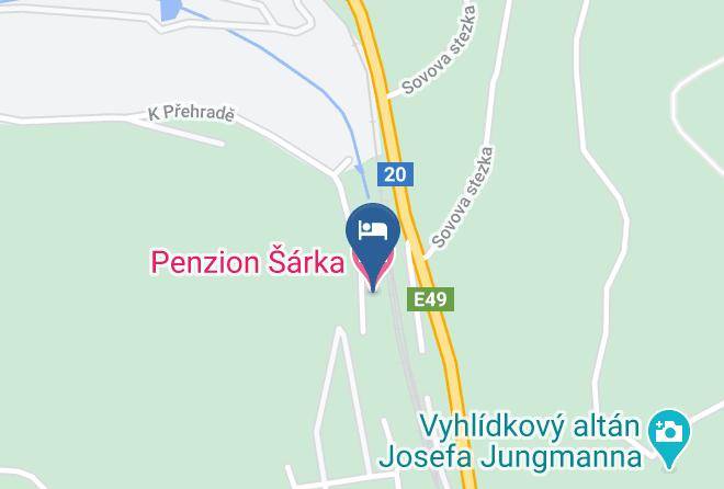 Carlsbad - Penzion Sarka Maps