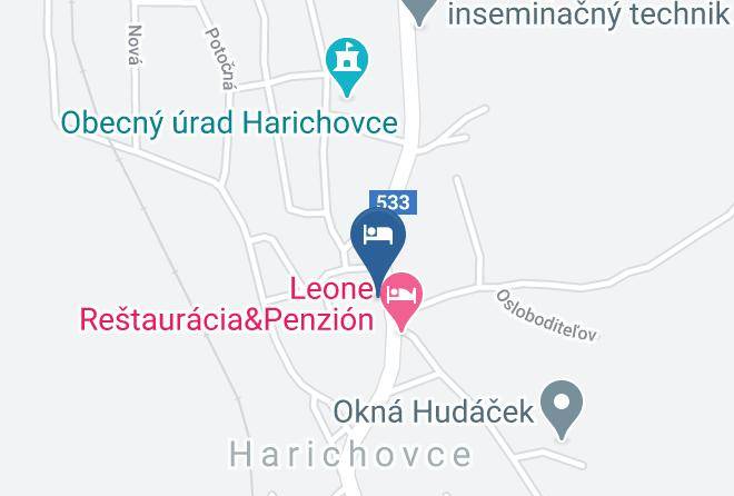 Spisska Nova Ves - Penzion Sefcik Maps