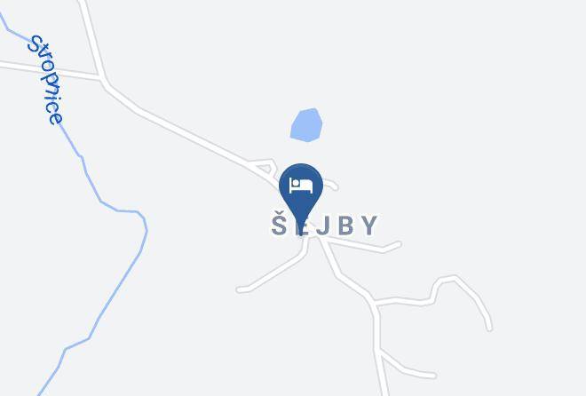 Ceske Budejovice - Penzion Sejby Maps