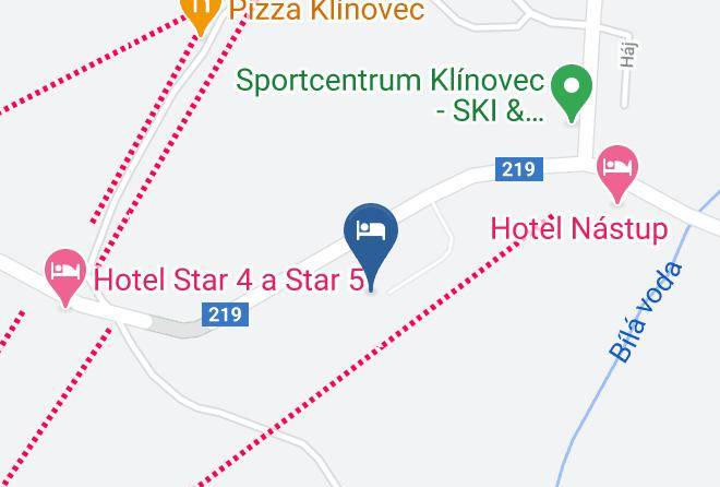 Chomutov - Penzion Severka Maps